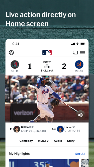 MLB app screenshot 4