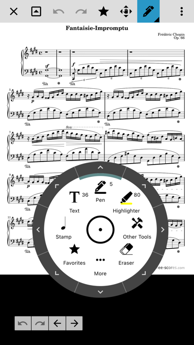 MobileSheets app screenshot 2