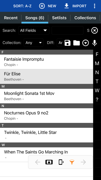 MobileSheets app screenshot 4