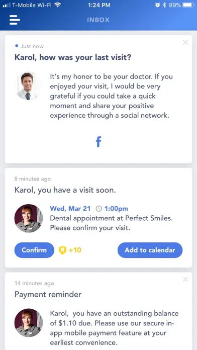 Modento app screenshot 2