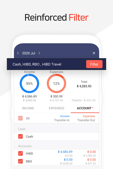 Money Manager Expense & Budget app screenshot 1