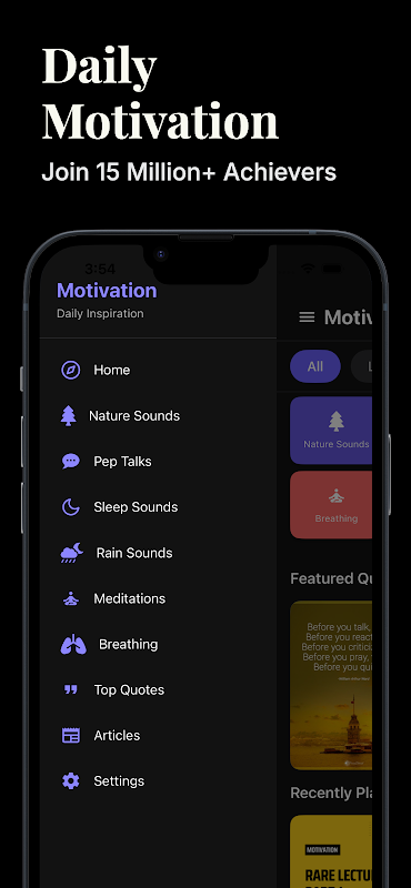 Motivational Quotes – Daily app screenshot 2