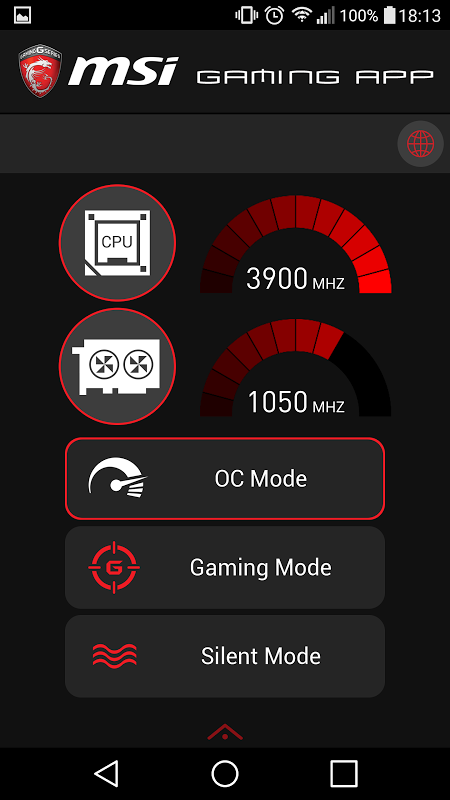 MSI GAMING APP app screenshot 3