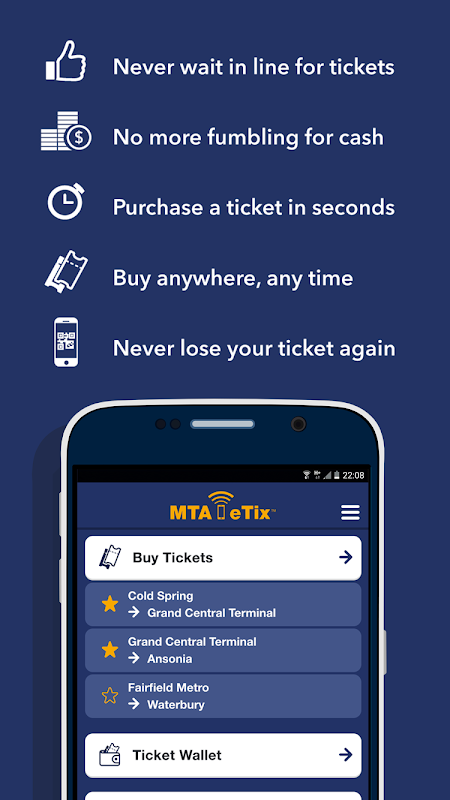 MTA TrainTime app screenshot 1