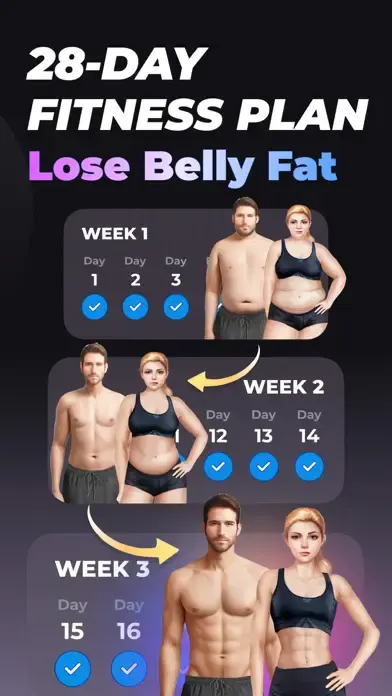 Muscle Booster Workout Planner app screenshot 2