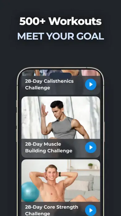 Muscle Booster Workout Planner app screenshot 6