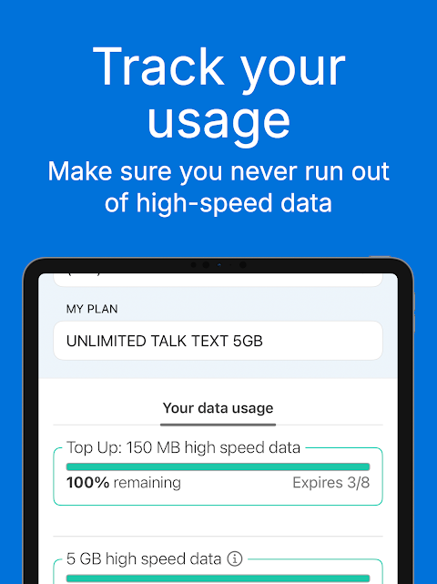 My Account by TruConnect app screenshot 8