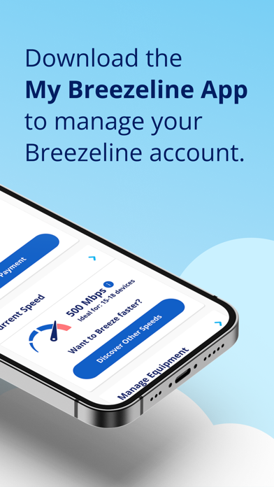 My Breezeline app screenshot 2