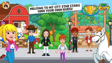 My City: Star Horse Stable app screenshot 1