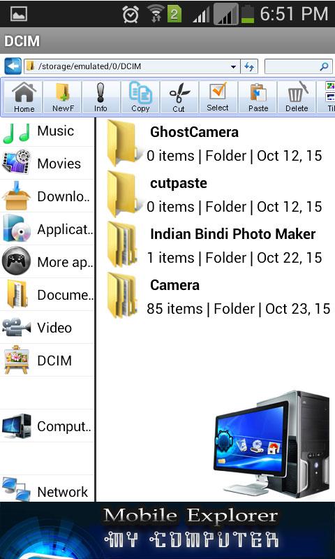 My Computer Mobile Explorer app screenshot 4