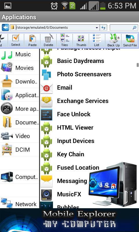 My Computer Mobile Explorer app screenshot 6
