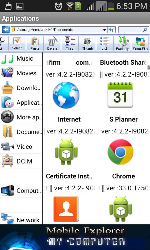 My Computer Mobile Explorer app screenshot 7