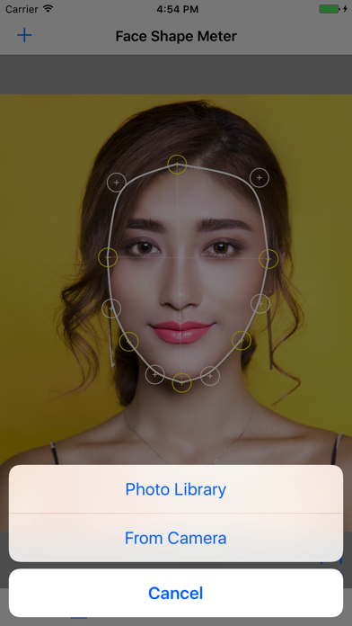 My Face Shape Meter and frames app screenshot 4