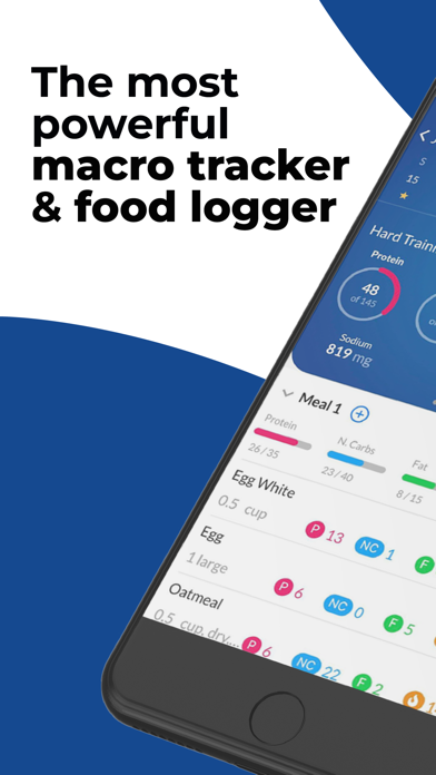My Macros+ app screenshot 1
