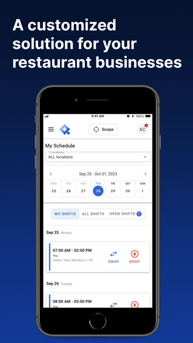 MyQsrSoft app screenshot 4