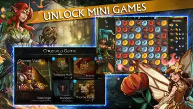MythWars & Puzzles: RPG Match3 app screenshot 2