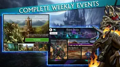 MythWars & Puzzles: RPG Match3 app screenshot 3