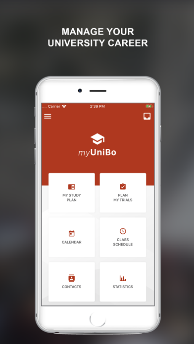 myUniBo app screenshot 1