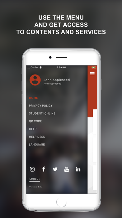 myUniBo app screenshot 2