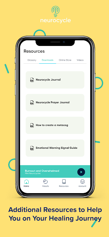 Neurocycle app screenshot 1