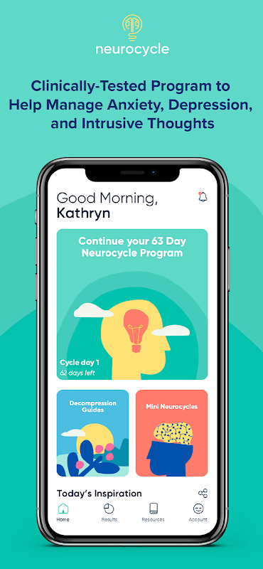 Neurocycle app screenshot 2
