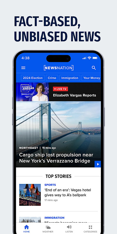 NewsNation: Unbiased News app screenshot 1