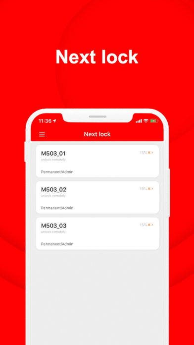 Next lock app screenshot 1