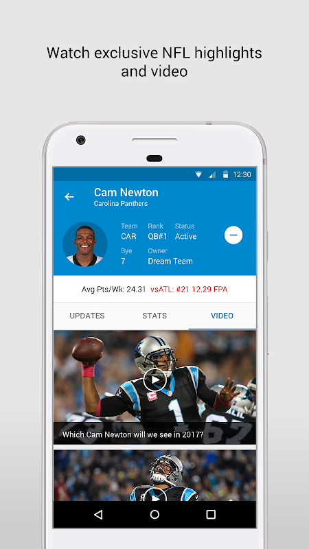 NFL Fantasy Football app screenshot 5