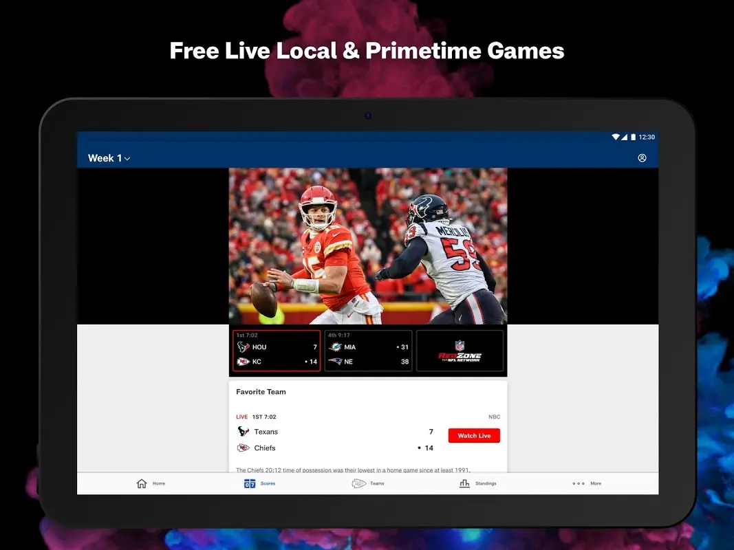 NFL app screenshot 5