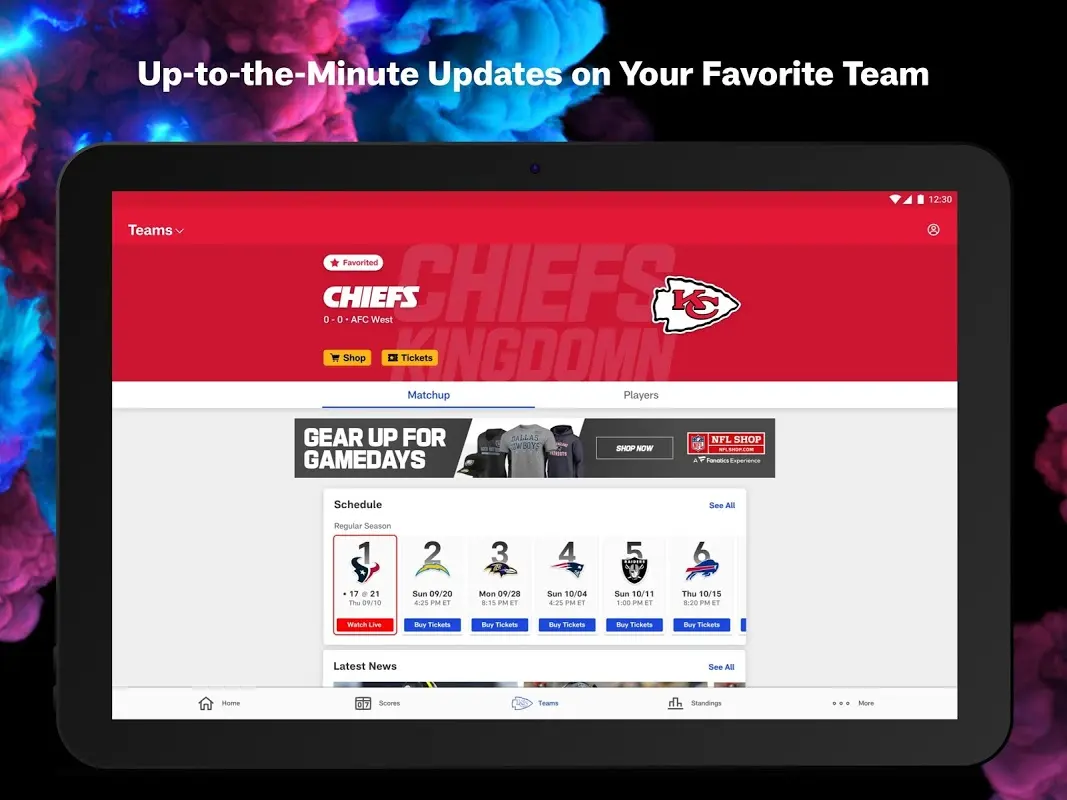 NFL app screenshot 8
