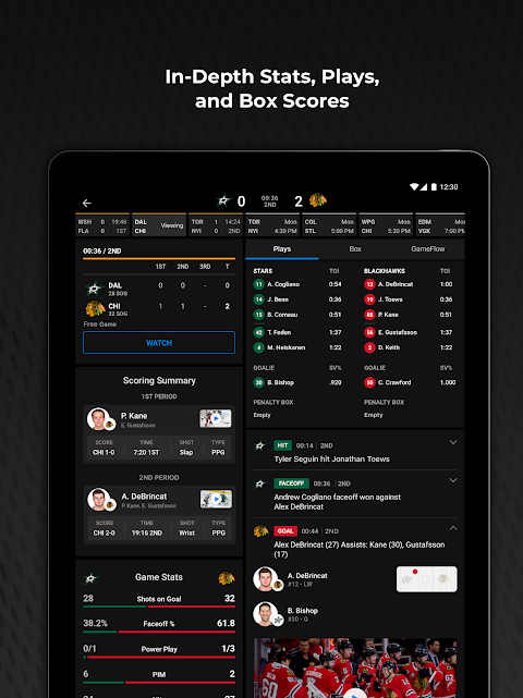 NHL app screenshot 8