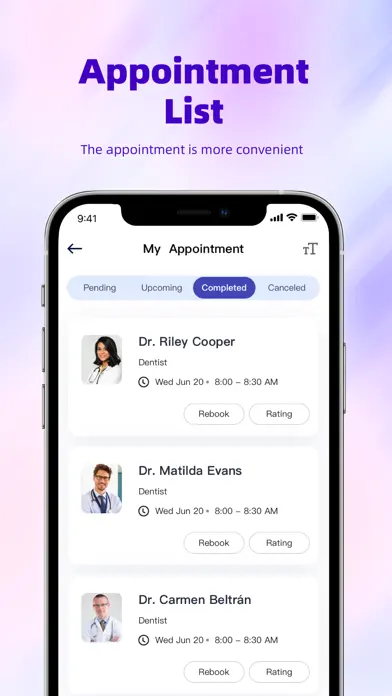 NHS App app screenshot 2