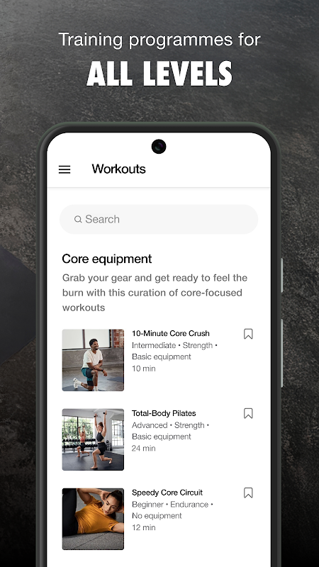 Nike Training Club: Fitness app screenshot 2