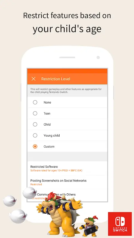 Nintendo Switch Parental Cont… app screenshot 4
