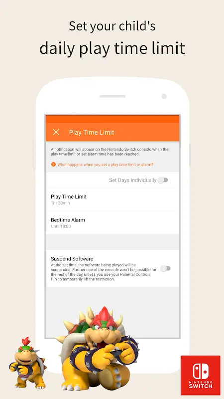 Nintendo Switch Parental Cont… app screenshot 6