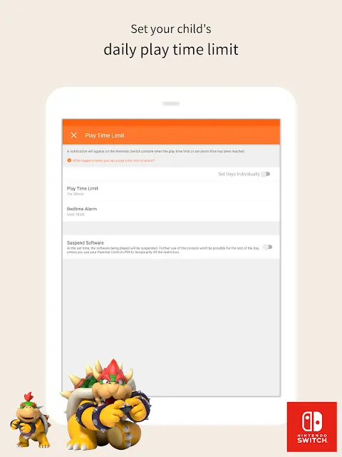 Nintendo Switch Parental Cont… app screenshot 8