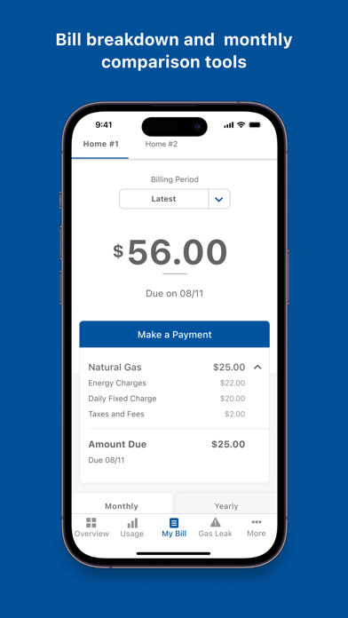 North Shore Gas app screenshot 1