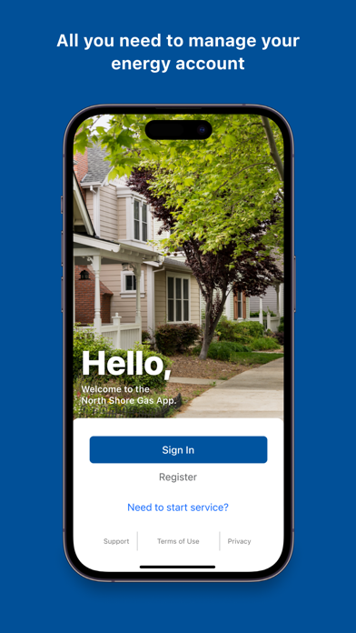 North Shore Gas app screenshot 2