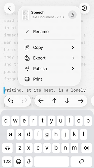 Notepad app screenshot 6