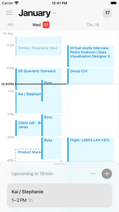 Notion Calendar app screenshot 1
