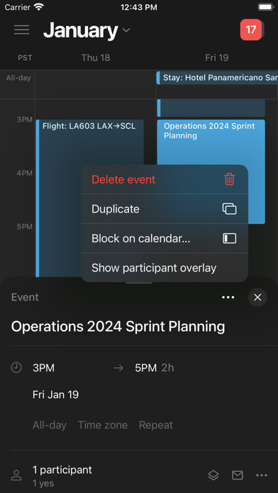Notion Calendar app screenshot 4
