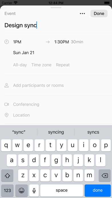Notion Calendar app screenshot 5