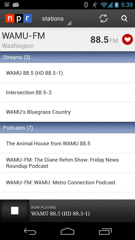 NPR app screenshot 5