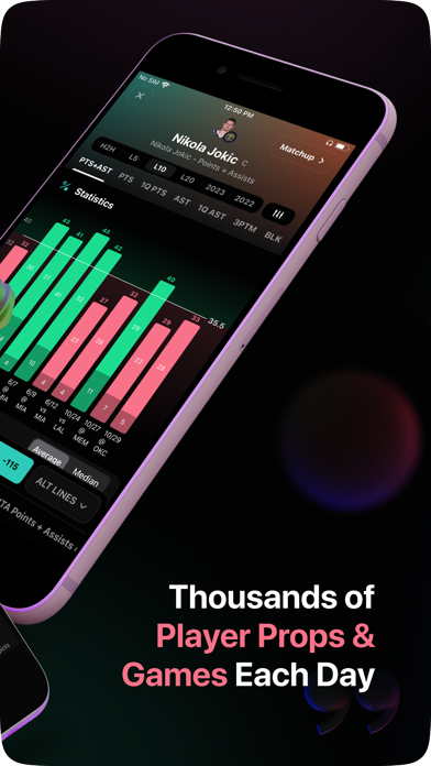 OddsJam: Win At Sports Betting app screenshot 2