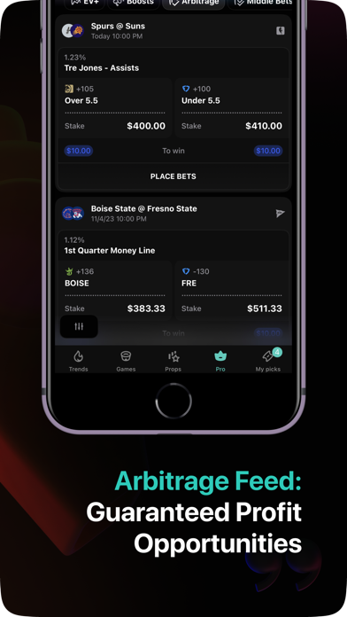 OddsJam: Win At Sports Betting app screenshot 6