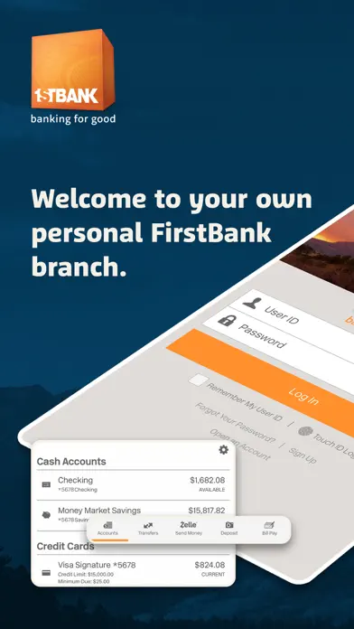 One — Mobile Banking app screenshot 1