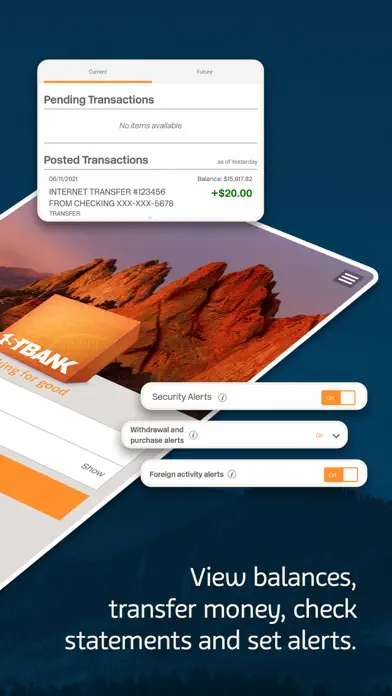 One — Mobile Banking app screenshot 2