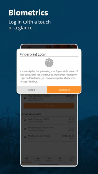 One — Mobile Banking app screenshot 3