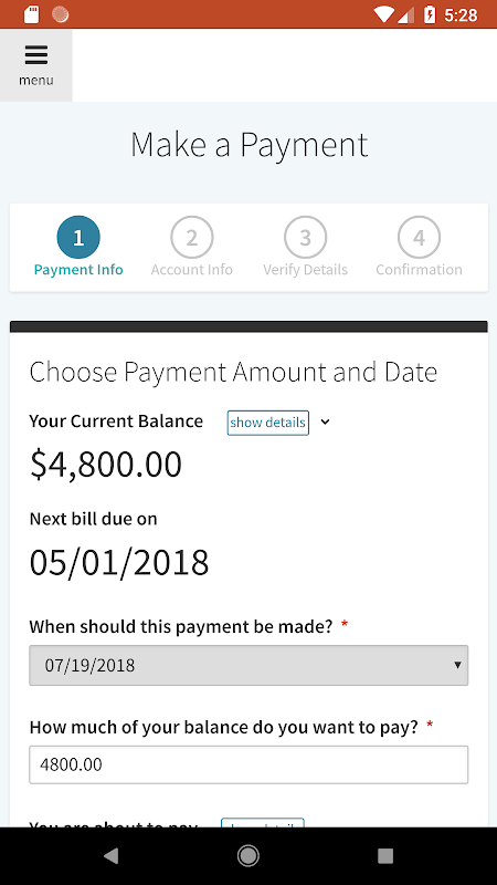 Online Portal by AppFolio app screenshot 2