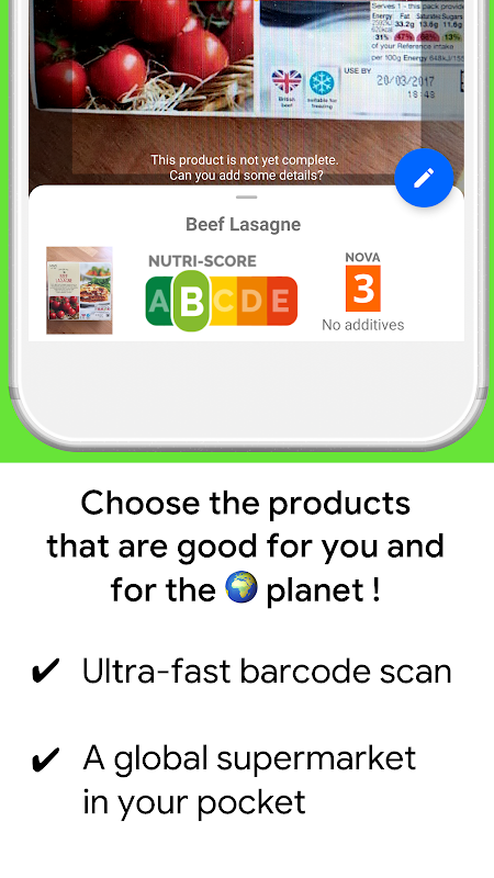 Open Food Facts app screenshot 6